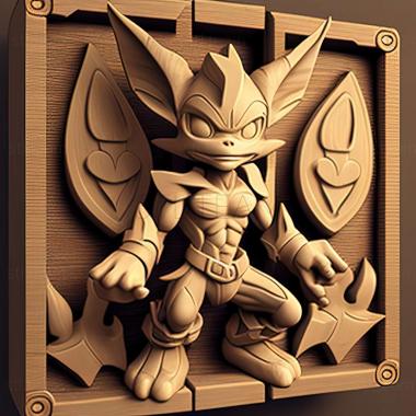 3D model Freedom Planet game (STL)